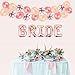 Bachelorette Party Decorations Kit Rose Gold Bride to Be Balloons Bridal Shower Supplies,Bride to Be Sash,Veil,Champagne Bottle/Ring Balloon,Rose Gold Confetti Balloons Love Balloon Curtains Backdrop