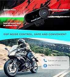 FreedConn Motorcycle Bluetooth Headset TCOM-SC