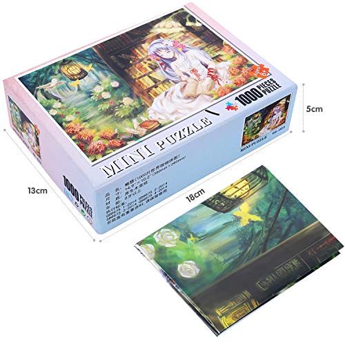 Peradix Jigsaw Puzzle 1000 Piece for Adults with Puzzle Glue - Interesting Puzzle Toys Board Game Art