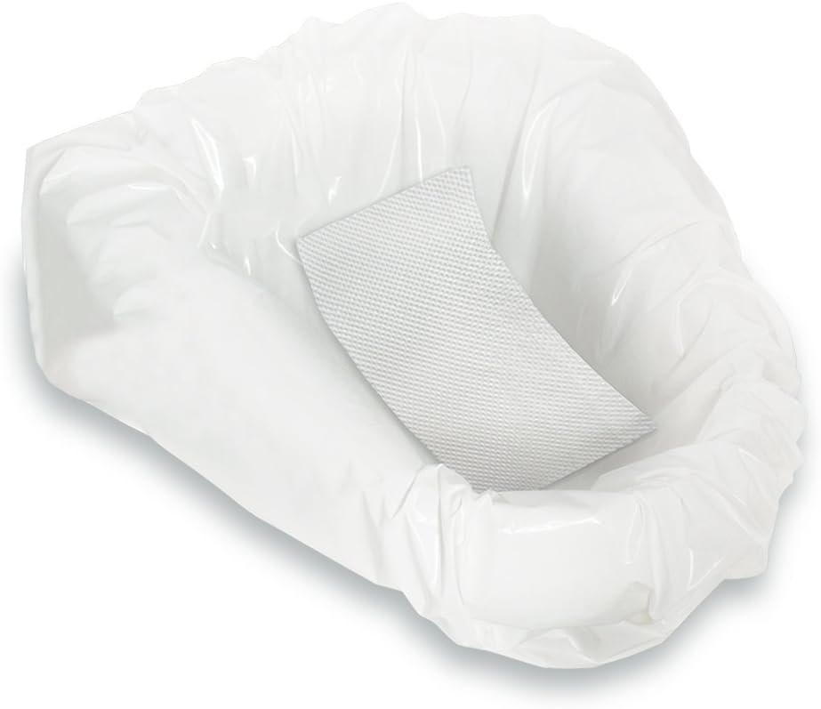 Zorbi Biodegradable Commode and Bedpan Liner Bags with Super Absorbent
