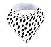 Baby Bandana Drool Bibs Organic 8 Pack for Boys and Girls 100% Absorbent Soft Cotton Bandana Baby Bibs for Teething Feeding Baby Shower Gift (BC073)