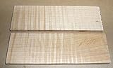 Curly Maple Wood Knife Scales Handle (PAIR), Knifemaking