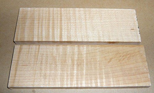 Curly Maple Wood Knife Scales Handle (PAIR), Knifemaking