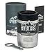 Can Cooler - Everest | Stainless Steel Can & Beer Bottle Cooler Insulator Beverage Holder Double Wall Vacuum Bottle keeper Non Slip Base - Colder for Longer!