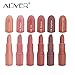 Matte Lipstick,Aliver 6 Colors Lipsticks Set Matte for Girls Women Waterproof Long-Lasting Moisturizing Makeup Lipsticks,Nude and Natural Color Dark