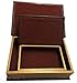 Marquis Pattern Antique Style Decorative Nesting Book Boxes Set of 2