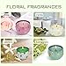 TQQFUN Scented Candles Gift Set Natural Soy Wax, Colored Wax Portable Travel Tin Candle, Jasmine, Rose, Vanilla, Lemongrass for Stress Relief, Food Grade Flavor Aromatherapy Candles – 4 Packthumb 1