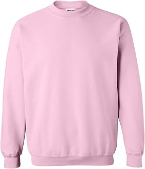 gildan pink sweatshirt