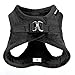 Voyager Step-In Plush Dog Harness – Soft Plush, Step In Vest Harness for Small and Medium Dogs by Best Pet Supplies - Harness (Black Plush), XS (Chest: 13 - 14.5