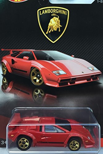 Hot Wheels 2017 Lamborghini Series Lamborghini Countach 1/8, Red