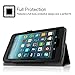 Fintie Folio Case for Amazon Fire 7 Tablet (Previous Generation - 7th, 2017 Release) - Slim Fit PU Leather Standing Protective Cover Auto Wake/Sleep, Compatible with Fire 7 (5th Gen, 2015), Black