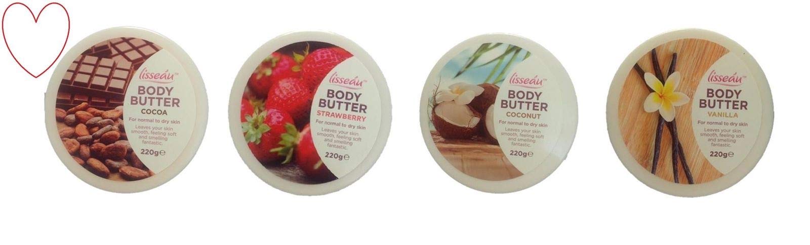 Body Butter Rich Cream Lotion For Women Men Kids Girls Firming Gift Nourishing Normal to Dry Skin (Body Butter-Cocoa)