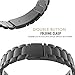 20mm Watch Band, amBand Quick Release Premium Solid Stainless Steel Metal Business Replacement Bracelet Strap for Men's Watch Black
