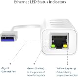 TP-Link UE330 USB 3.0 to Ethernet Adapter 3-Port Gigabit LAN Plug & Play view 4