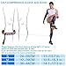 Compression Calf Sleeve Helps Shin Splints - Calve Sleeves, Footless Leg Compression Socks for Men Women Pain Relief, Running, Soccer by ASOONYUM Built-in Silicone Anti-slip 1 Pair