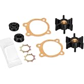 Utility Pump Overhaul Repair Kit Fit For Wayne PC1/PC2, Little Giant Pony, Trupow, Harbor Freight 63317 &ndash; Includes 2 Impellers, Seals, Gaskets
