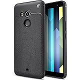 HTC U11 Plus case, KuGi SS [Scratch Resistant] Premium Flexible Soft Anti Slip TPU Case for HTC U11 Plus/HTC U11+ smartphone (Black)
