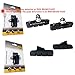 Pioneeryao Sport Road Bike Cycle Bicycle Brake Pads Block 2 Pairs (black)
