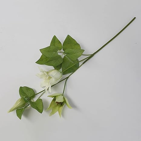 Amazon ウェディングブーケ カンパニュラブーケヴィンテージシルクリリーフフェイクフラワーウェディングフラワー装飾パーティーフェスティバル用品ホームホテル写真ギフト 永遠の花 Color Bai Lv Se 造花 オンライン通販