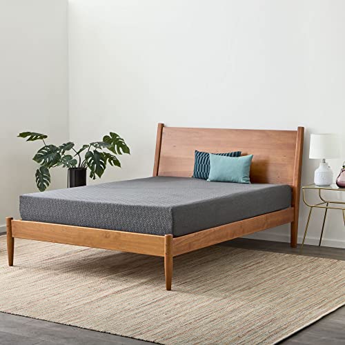 Linenspa 10 Inch Gel and Bamboo-Charcoal Memory Foam Mattress – Firm Feel – California King Mattress in a Box