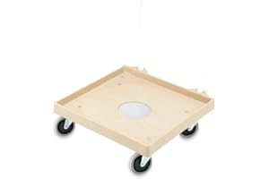 Vollrath 52290 20" x 20" Plastic Rack Dolly