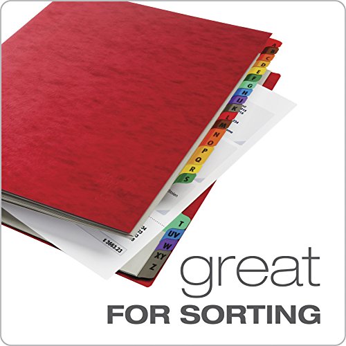 Pendaflex Expanding Desk File, Alphabetic (AZ), Letter Size, Red, Each