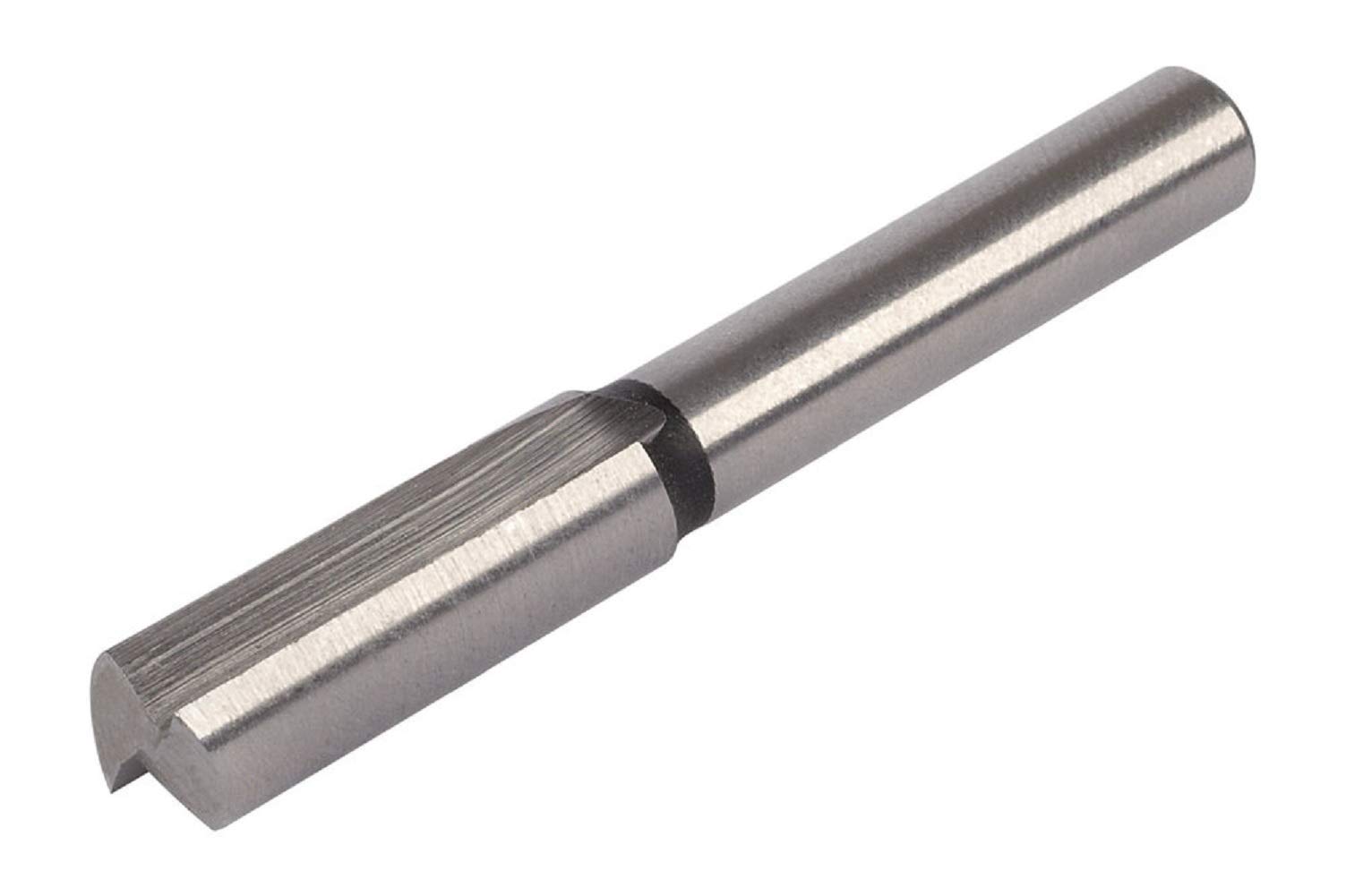 wolfcraft HSS Straight Bit I 3901000 I HSS Router bit Made from high-Speed Steel for milling Hardwood, softwood and Plastic.