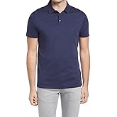 Robert Barakett Men's Pima Cotton Short Sleeve Honeycomb Collar Polo Shirt