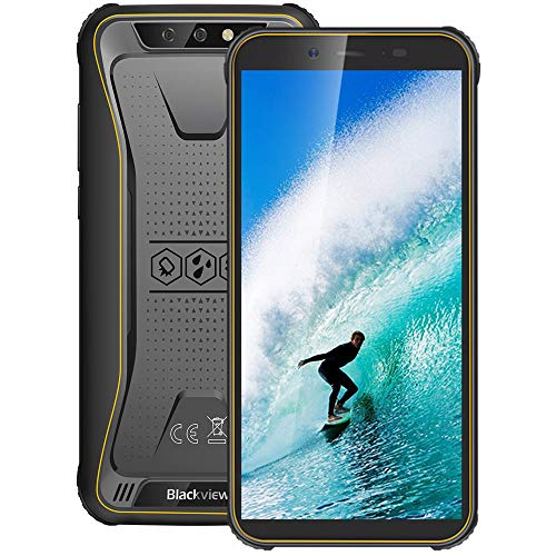 Téléphone Portable Incassable, Blackview BV5500Plus Smartphone Débloqué 4G Android 10, 32Go+3Go, 4400mAh, 5.5 Pouces…