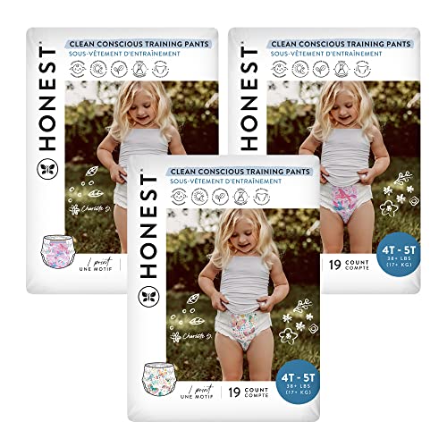 The Honest Company Clean Conscious Training Pants PlantBased, Sustainable Diapers Magical