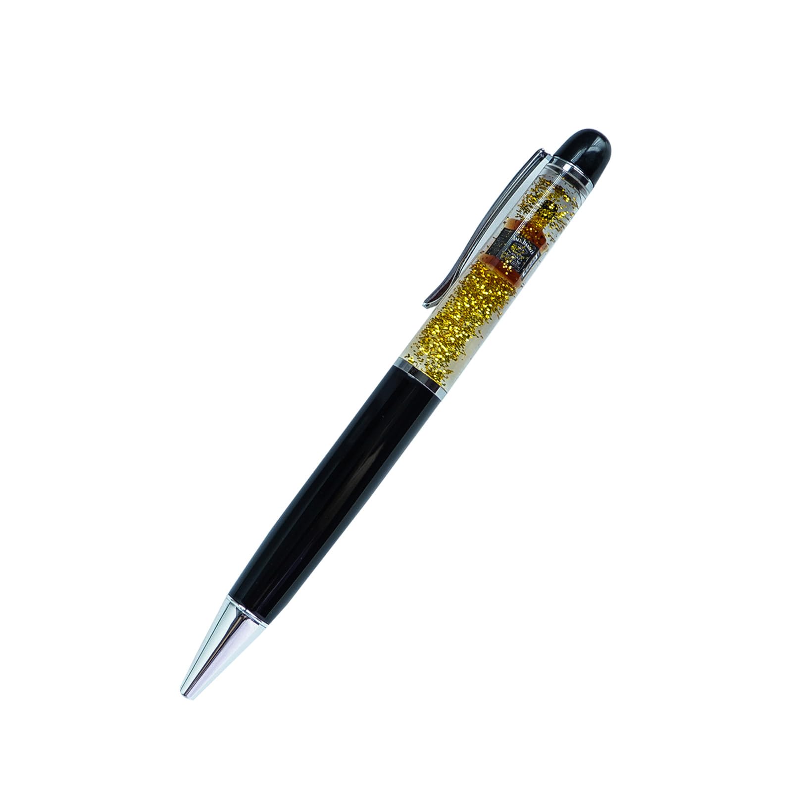 Sikyby Whisky Funny Pens Cute Floater Floating Liquid Writing Journaling Office Pen Unique Gift For Women Men