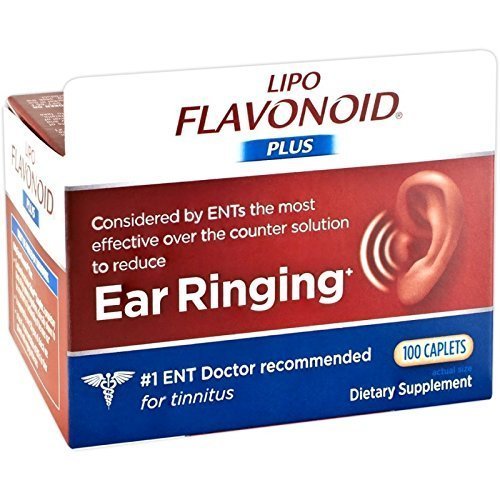 Lipoflavonoid Plus Unique Ear Health 100 Caplets (2 Pack) by Lipo-Flavonoid