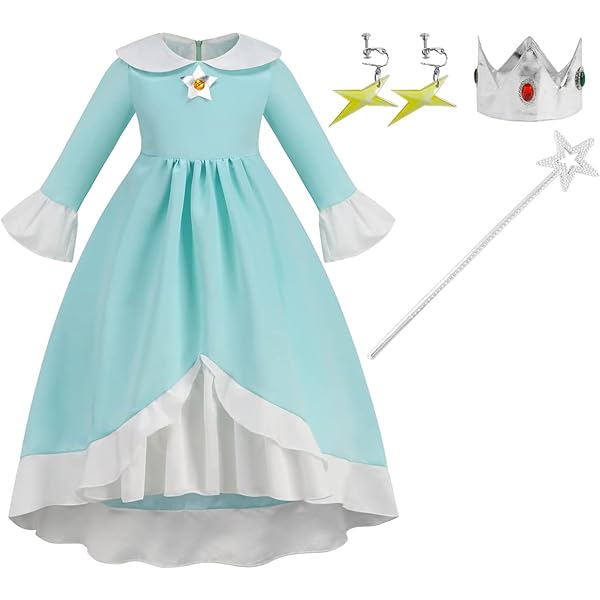 Amazon.com: Disguise Rosalina Deluxe Costume, Blue, Small (4-6X) : Pet  Supplies