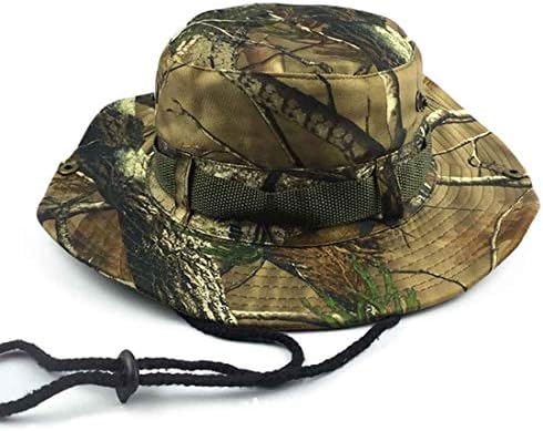 10dare Camo Boonie Hat |56cm-60cm(Adjustable) Head, 6.5 cm High | Boonie or Army Rangers Hat for Men & Women | Cotton | Outdoor Headgear