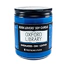 Oxford Library - Book Lovers' Soy Candle - 8oz Jar