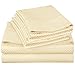 Lux Decor Collection Bed Sheet Set - Brushed Microfiber 1800 Bedding - Wrinkle, Stain and Fade Resistant - Hypoallergenic - 4 Piece (Queen, Checkered Cream)