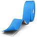 Sparthos Kinesiology Tape - Bulk Large Jumbo - Kinesio Taping Guide! - Support for Pro Athletic Sports - Lift Knee Muscle Body Wrist Brace Carpal Tunnel - Uncut 115 ft Roll (Blue)