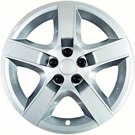Fits 08-12 Chevy Malibu 17" Wheels - 1 Single SILVER Hubcap Wheel Cover IWC43517C