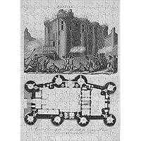 Media Storehouse 252 Piece Puzzle of Bastille Under Siege (13218195)