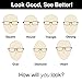 GAMMA RAY OPTICS Blue Light Blocking Glasses Anti Glare Eye Strain