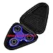 PlayMaty Mini Storage Box for Hand Spinners Fidget Spinner Toy for Adults Black Triangle Earphone Bag
