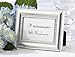 Kate Aspen Beaded Photo Frame/Placecard Holder, Bundle of 24, Silver