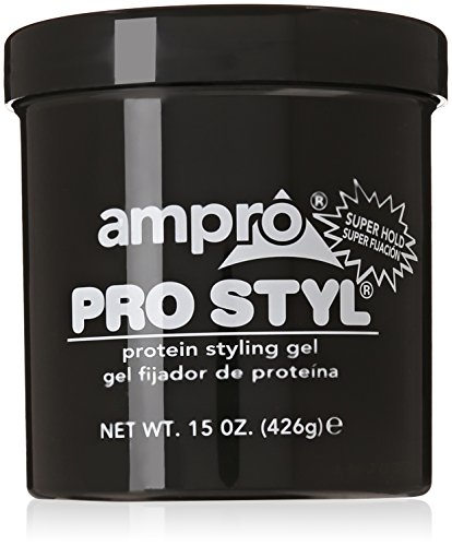 Ampro Pro Styl Protein Super Hold Styling Gel, 15 Ounce