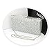 Silver Clutch Evening Bag, Fit & Wit Giltter Beaded Flap Clutch Evening Handbag Purse