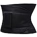 Waist Trainer Belt Waist Cincher Trimmer Slimming Body Shaper Belts Sport Girdle for Women (Large, Black2)