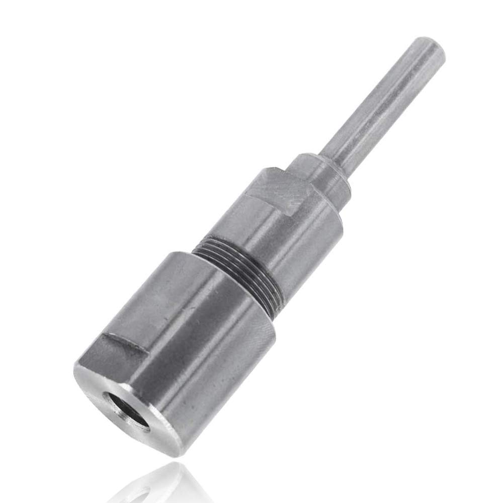 Mesee 1/4 Inch Shank Router Collet Extension Chuck Adapter Milling Cutter Chuck Extender Rod Woodworking Milling Rod Holder, Accepts 1/4 Inch Shank Bits