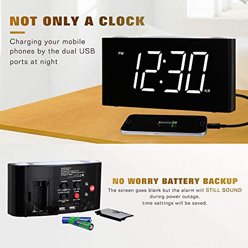 4 Rocam+Digital+Alarm+Clock+Bedrooms