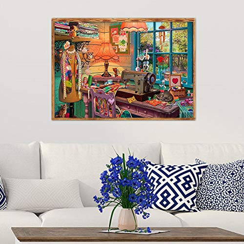 5D Diamond Painting Mosaic Making 5D DIY Full Drill Diamond Painting Sewing Room Cross Stitch Embroidery Kits