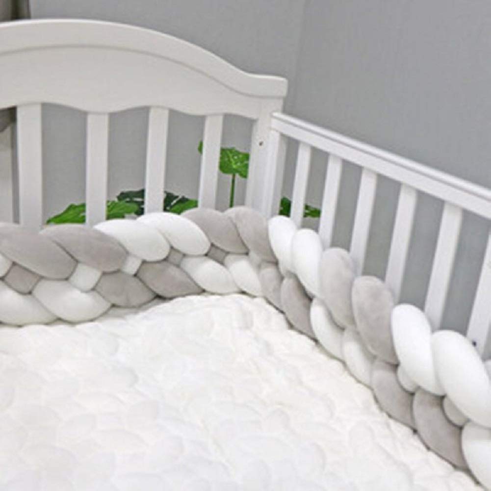 next to me crib grey