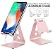 Nulaxy Phone Stand, Adjustable Cell Phone Stand, Phone Holder for Desk, Desktop Holder, Cradle, Dock Compatible with Nintendo Switch, iPhone Xs Xr 8 X 7 6 6s Plus SE 5 5s 5c, All Smartphone -Rose Gold